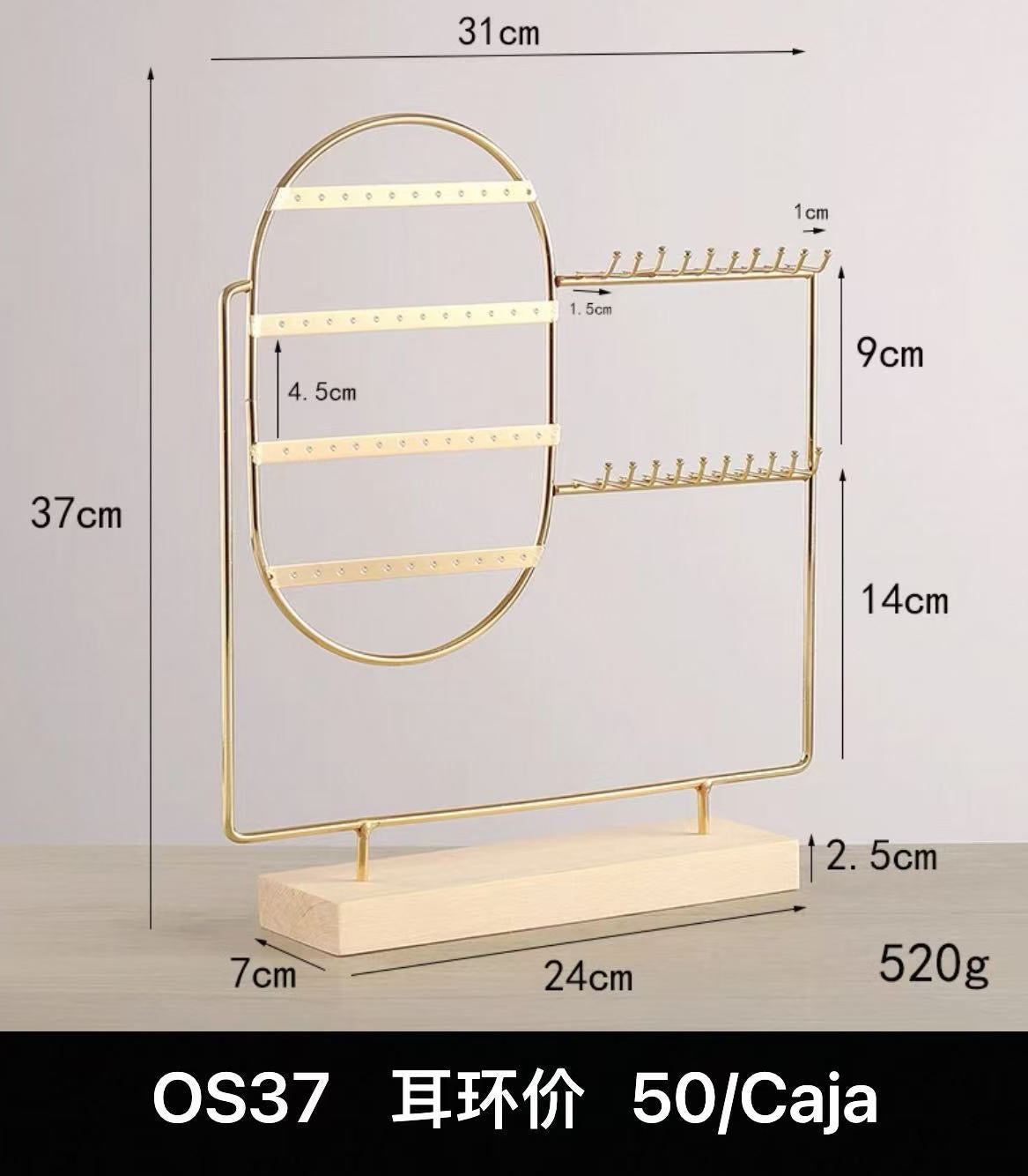 Expositor pendientes OS37