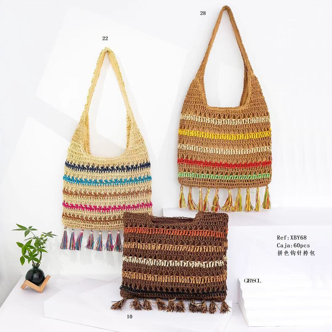 Bolso rafia XBY68