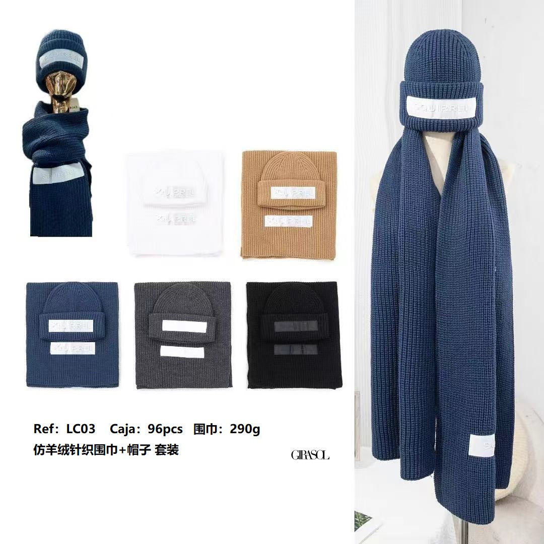 Bufanda + gorro LC03