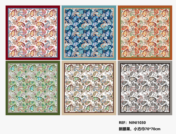Fular cuadrado 70 x 70cm NINI1030