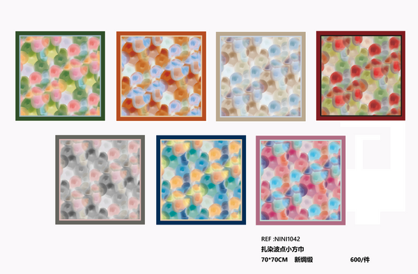 Fular cuadrado 70 x 70cm NINI1042