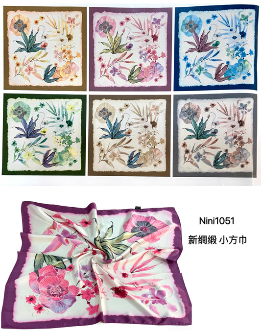 Fular cuadrado 70 x 70cm NINI1051