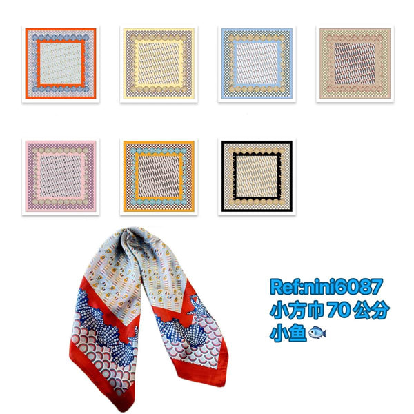 Fular cuadrado 70 x 70cm NINI6087