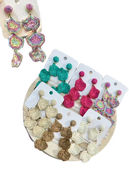Pendientes acero RAFIA08