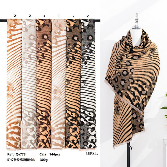 Bufanda reversible qy778