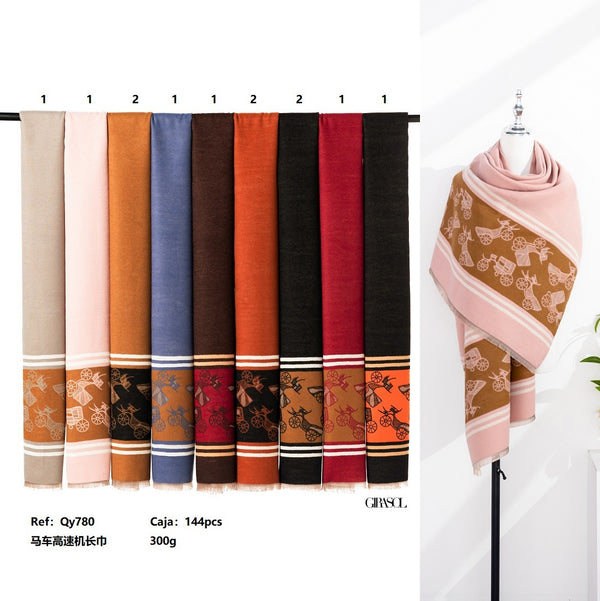 Bufanda reversible qy780
