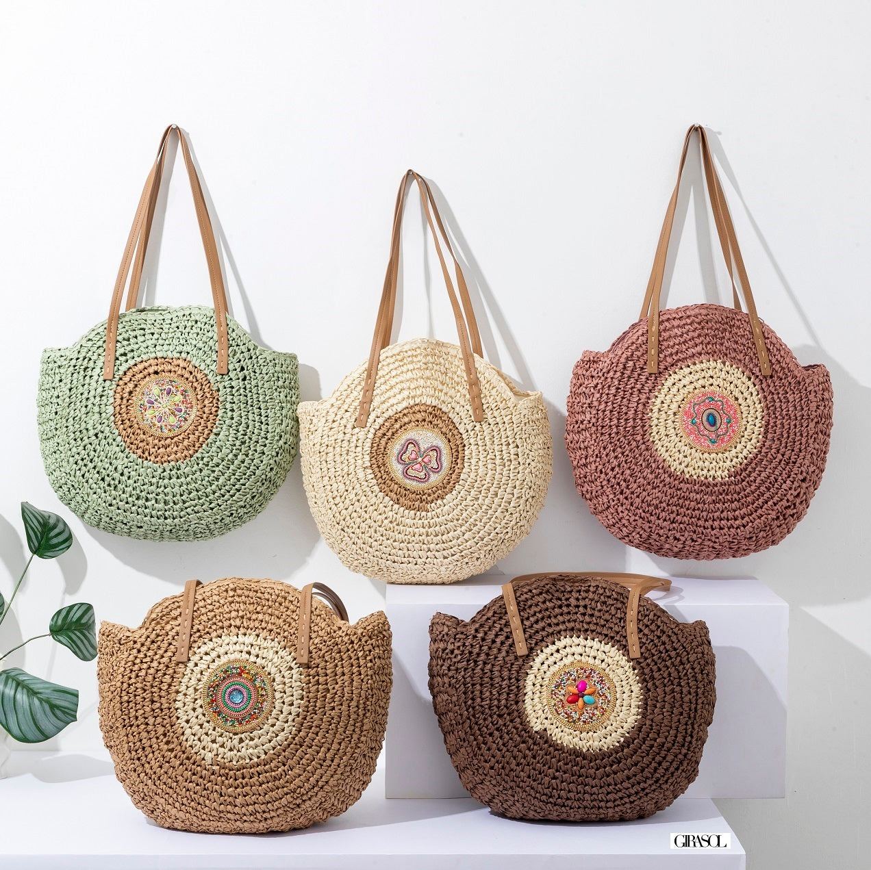 Bolso rafia XBY58