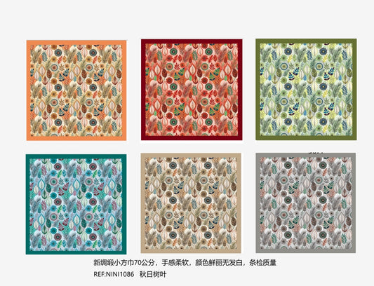Fular cuadrado 70x70cm NINI1086