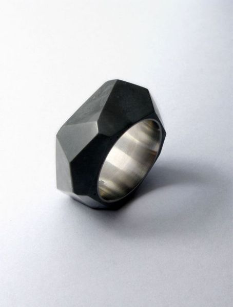 Imagen de Vintage Concrete Ring
